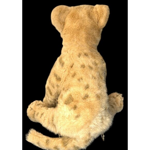 Realistic Robotic Sound Interactive Play Lion Tiger Leopard Chita Plush Pet Toy - Picture 3 of 16